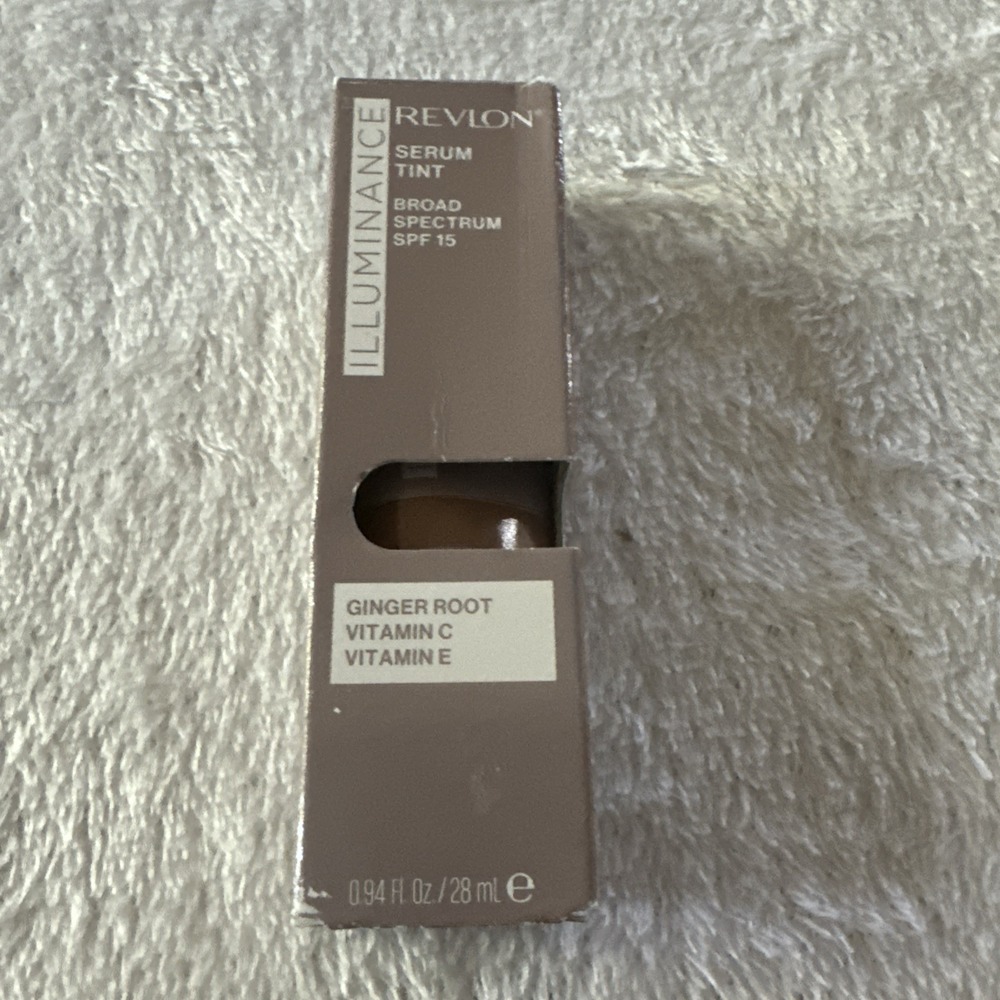 Revlon Illuminance Serum Tint Color Warm Caramel #417 Expires Oct 2025